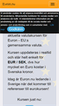 Mobile Screenshot of euron.nu